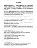 La comparación de ciertos procesos, valores o formas de actuar de la empresa puede ser respecto a empresas de la competencia o empresas de otro sector, pero que son eficientes en esos procesos.