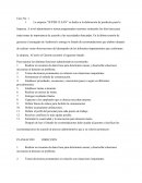 Realizar un resumen de datos base para determinar causas y desarrollar soluciones necesarias al detectar un problema.