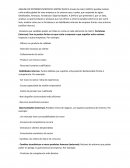 Debilidades internas: Puntos débiles que supoñen unha posición desfavorable fronte á competencia. Por exemplo.