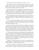 ¿Pueden las máquinas desarrollar sentimientos? ¿Qué pasaría en ese caso?