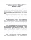 El liderazgo transformacional como enfoque para el mejoramiento de la gestión directiva en la U.E.N. “Morales Marcano”