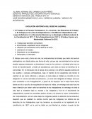 EVOLUCIÓN HISTÓRICA DEL DERECHO LABORAL El trabajo como vida y forma de vida