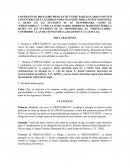 Contrato de prestamo de mutuo.