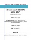 Tema de Investigación: Impacto del proyecto social de alfabetización sobre sus participantes impulsado por el gobierno en la sociedad progreseña.