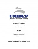 INFORMATICA APLICADA 1 PORTAFOLIO