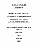 EL ESPACIO PÚBLICO EN SOACHA