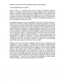 Texto sobre Botella al mar para el dios de las palabras