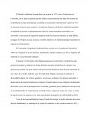 El Derecho Ambiental se puede decir que a partir de 1972