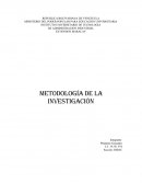 Metodologia de la investigacion La empresa Sermamet, C.
