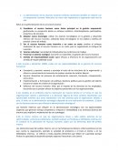 Ejercicio de reflexión la gerencia recursos humanos