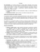 Psicologia. Diferencias del pensamiento analítico e intuitivo