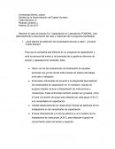 Gestión de la Administración del Capital Humano Tarea Semana 12