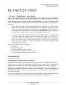 EL FACTOR FRED CONTROL DE LECTURA - RESUMEN