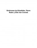 Síndromes de Klinefelter, Pierre Robin y Ellis Van Creveld