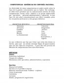 COMPETENCIAS GENÉRICAS DE CERVERÍA NACIONAL