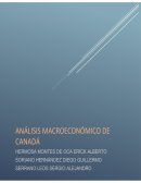 Producto Interno Bruto de Canadá por sector económico para el año 2015