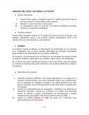 ANALISIS DEL CASO: LAS COSAS A LA TOYOTA