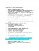 TEORIA DE LOS DERECHOS HUMANOS. FUNDAMENTACION DEL DERECHO NATURAL
