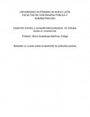 Desarrollo humano y competitividad profesional. Un enfoque basado en competencias