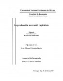La produccion mercantil capitalista UNAM ECONOMIA TAREA