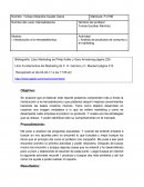 Análisis de productos de consumo y el marketing