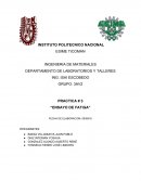 INGENIERIA DE MATERIALES DEPARTAMENTO DE LABORATORIOS Y TALLERES