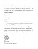 Actividad de aprendizaje Problemas