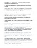 Informe de lectura de "hacia una cultura de la imagen"