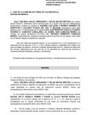 JUICIO DE DIVORCIO VOLUNTARIO