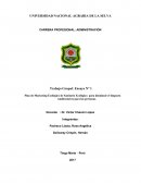 Plan de Marketing Ecológico de Sanitario Ecológico para disminuir el Impacto Ambiental en para las personas