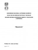 UNIVERSIDAD NACIONAL AUTÓNOMA DE MÉXICO FACULTAD DE CIENCIAS POLÍTICAS Y SOCIALES DIVISIÓN SISTEMA UNIVERSIDAD ABIERTA Y EDUCACIÓN A DISTANCIA.