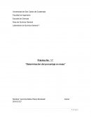 Laboratorio de Química General 1 Práctica No. “1” “Determinación del porcentaje en masa”