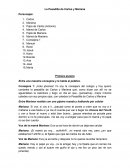 Obra de teatro prevension de embarazos.
