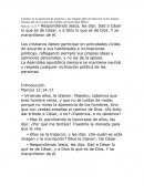 Como se da el Cuerpo Ministerial