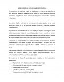 MECANISMO DE DESARROLLO LIMPIO