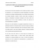 PLANIFICACIÓN TURÍSTICA DE LOS ESPACIOS REGIONALES EN ESPAÑA