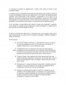 Investiga un concepto de administración y explica cómo aplicas el mismo en una actividad cotidiana