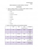 Listado de atributos pensando en el producto producto (listado de creencias, informaciones, opiniones...etc. Acerca del producto).