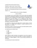 UN CALCULO MENTAL EN LA ESCUELA PRIMARIA