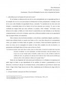 Cuestionario 1 Pico de la Mirándola Oración sobre la dignidad del hombre