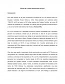 Efecto de la Crisis Internacional en Perú