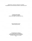 HISTORIA DEL CONFLICTO ARMADO EN COLOMBIA