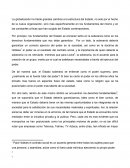 La globalización ha traído grandes cambios a la estructura del Estado