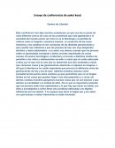 Ensayo de conferencias de yokoi kenji