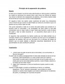 Principio de separación de poderes. Cuestionario