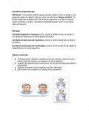 Accidente cerebrovascular y respiratorio