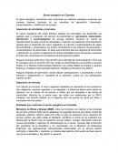 Sector electrico en colombia Separación de actividades y mercados