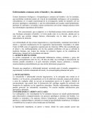 Enfermedades comunes entre el hombre y los animales