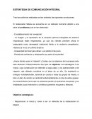 ESTRATEGIA DE COMUNICACIÓN INTEGRAL