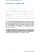 Bartleby en la Redacción Ensayo